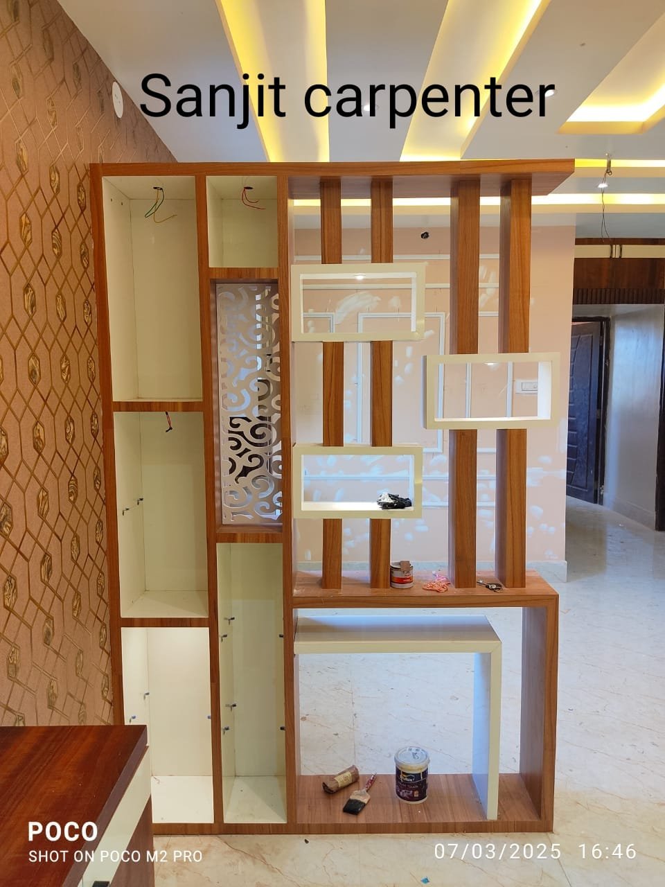 Carpenter Mr. Sanjit Malo in Nayasarai